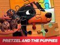 Pretzel ਅਤੇ puppies Jigsaw Puzzle 