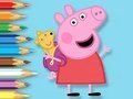 ਕਲਰਿੰਗ ਬੁੱਕ: ਖਿਡੌਣਾ ਰਿੱਛ ਦੇ ਨਾਲ Peppa ਕਲਰਿੰਗ ਬੁੱਕ: ਖਿਡੌਣਾ ਰਿੱਛ ਦੇ ਨਾਲ Peppa
