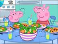 Jigsaw Puzzle: Peppa ਡਿਨਰ ਦਾ ਸਮਾਂ 