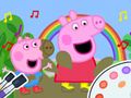 ਰੰਗਦਾਰ ਕਿਤਾਬ: Peppa Pig Muddy Funny 