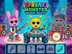 Sprunki Monster Music Beats