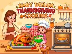 Baby Taylor Thanksgiving Cooking