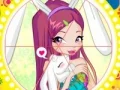Winx bunny style: Round Puzzle