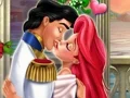 Mermaid Princess Mistletoe Kiss