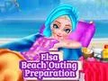 Elsa Beach Outing Preparation