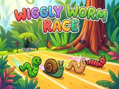Wiggly Worm Race