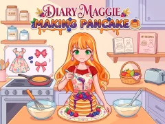 Diary Maggie Making Pancake