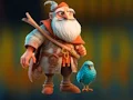 Whimsical Dwarf Man Escape