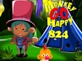 Monkey Go Happy Stage 824