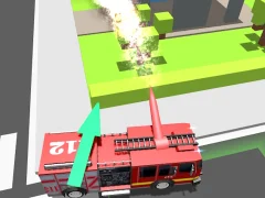 Fire Truck Rescue Driving