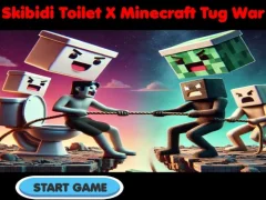 Skibidi Toilet X Minecraft Tug War