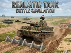 Realistic Tank Battle Simulation