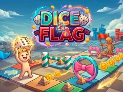 Dice & Flag