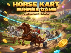 Horse Kart Runner Game
