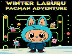 Winter Labubu Pacman Adventure