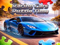 Racing Cars Puzzle Time