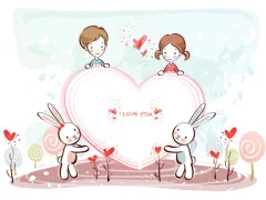 Valentine Young Love