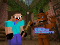 Noob vs 1000 Freddy's