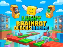 Lucky Brainrot Blocks Online