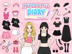 Paper Doll Diary: Dress Up DIY