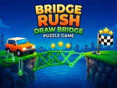 Bridge Rush - Draw Bridge Puzzle Game