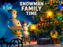 Snowman Family Time