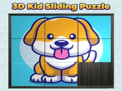 3D Kid Sliding Puzzle