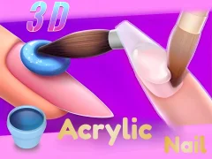 3D Acrylic Nail
