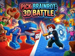 Pick Brainrot: 3D Battle
