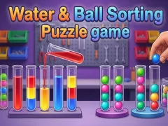 Water & Ball Sorting Puzzle game