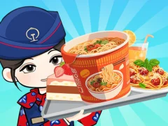 Food Truck Chef Cooking