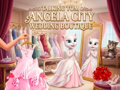 Talking Tom Angela City Wedding Boutique