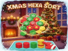 Xmas Hexa Sort