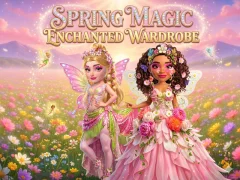 Spring Magic Enchanted Wardrobe