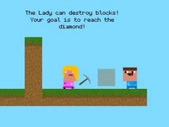 Lady And Nubik Build And Dig