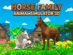 Horse Family Animal Simulator 3D