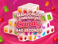 Mahjongg Dimensions Candy 640 seconds
