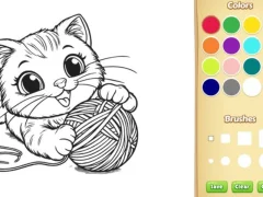 Cat Coloring Book