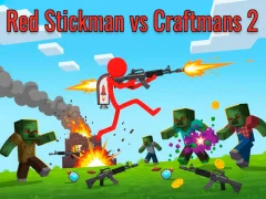 Red Stickman Vs Craftmans 2