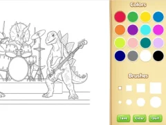 Dinosaur Coloring Book For Kids