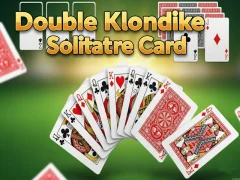 Double klondike solitaire Card