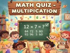 Math Quiz - Multiplication