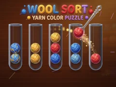 Wool Sort Yarn Color Puzzle