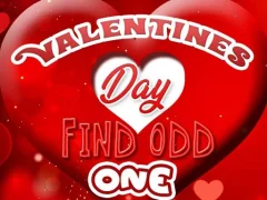 Valentines Day Find Odd One