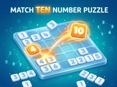 Match Ten Number Puzzle