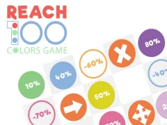 Reach 100 Game of dots
