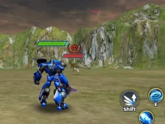 Jurassic Dinosaur Mech Battle