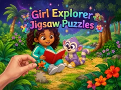 Girl Explorer Jigsaw Puzzles