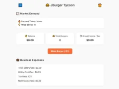 Jburger Tycoon