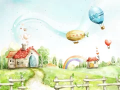 Cartoon Dreaming Scences